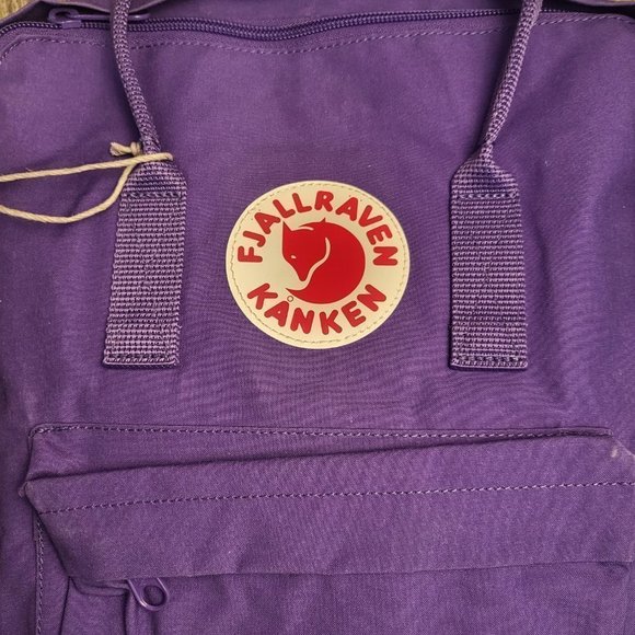 NWT.26.Fjallraven Re-kanken Water Resistant Backpack in Purple women-Girls@25 main image 7